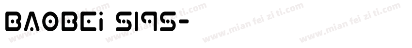 baobei S19S字体转换